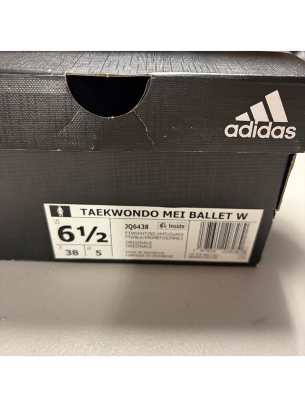 size 6.5 - adidas taekwondo mei ballet womens - jq6438 - Picture 6 of 6
